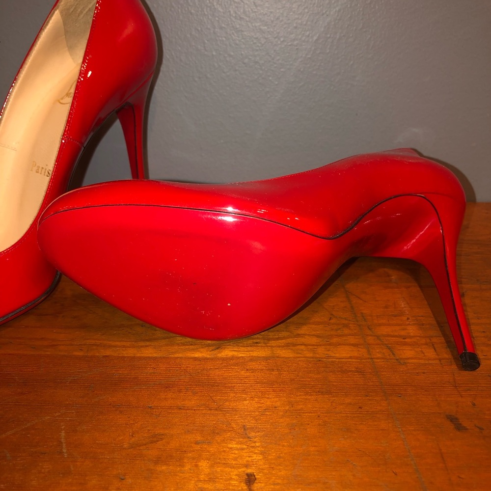 ❤️ NEW Louboutin Heels Red Bottoms ❤️ - Picture 3 of 8
